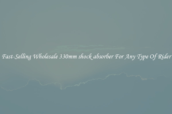 Fast-Selling Wholesale 330mm shock absorber For Any Type Of Rider