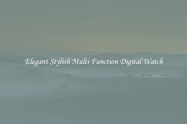 Elegant Stylish Multi Function Digital Watch